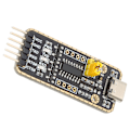 Pikkukuva 4 / 8: USB - UART Ttl -sovitin, tyypin C liitäntä, CH343G-sirulle, ylijännitesuojaus, 6PN-sarjamuunninmoduuli Winille
