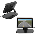 Miniatyrbillede 8 af 8: Foldbar HD IPS-skærm til bilbackupmonitor, universel tovejs videoindgang til lastbiler