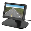 Miniatyrbillede 5 af 8: Foldbar HD IPS-skærm til bilbackupmonitor, universel tovejs videoindgang til lastbiler