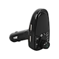 Miniatyrbillede 6 af 8: USB Biloplader Stor Skærm Dobbelt USB-Port Hurtig Opladning Håndfri Opkald FM-Transmitter Bluetooth MP3