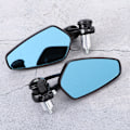 Miniatyrbillede 5 af 8: Universal Motorcykel Bakspiegel - 2 stk. 7/8in Anti-Glare Styrende, 180 grader justerbar