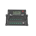 Miniatyrbillede 2 af 8: PWM Solar Opladningscontroller 12V/24V Auto Genkendelse 10A IP30 Vandtæt Sort til RV'er Yachts