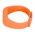 Miniatyrbilde 7 av 8: Silikon Klokkereim Erstatningsreim Justerbar Klokke Armbånd for Garmin Vivofit3 Oransje
