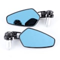 Miniatyrbillede 2 af 8: Universal Motorcykel Bakspiegel - 2 stk. 7/8in Anti-Glare Styrende, 180 grader justerbar