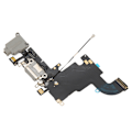 Miniatyrbild 8 av 8: Laddningsport Dock Connector Professionell Laddningsdocka Connector Flexkabel Kompatibel för IPhone 6S Grå