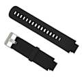 Miniatyrbillede 3 af 8: Smartwatch Remsætning Rem Silikon Ur Håndledsrem Enkelt Farve til Amazfit Verge 3 Sort