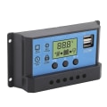 Miniatyrbillede 4 af 8: 12V 24V Solar Charge Discharge Controller PWM LCD Display Dual USB Output Regulator til Home Industrial Car30A