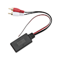 Miniatyrbillede 4 af 8: Bilradio Stereo Audio Trådløs Adapter Bluetooth 5.0 Modul 2 RCA Port Universal til Pioneer