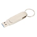 Miniatyrbild 2 av 8: Nyckelring Flash Drive 2 i 1 OTG USB3.0 TILL USB C Mobiltelefon Dator Dubbel Användning 360° Rotation U Disk 64GB