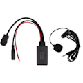 Pikkukuva 1 / 8: Langaton Bluetooth AUX Audio -kaapelisovitin mikrofonilla Alpine AI Net -autostereolle