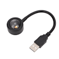 Miniatyrbillede 6 af 8: USB Stjerne Natlampe 5V 0.15W Multi Mode Romantisk Universal Solnedgangslampe til Biltag Hus