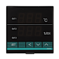 Miniatyrbillede 6 af 8: Temperaturregulator med dobbelt display, digitalt fugtighedstermostat, konstant fugtighedsregulator med alarmfunktion