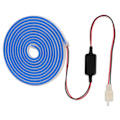 Miniatyrbilde 5 av 8: LED-lysstripe for bagasjerommet foran i bil, IP67, omgivende belysning, erstatning for Tesla Model 3 2018‑2020 DC12‑16V Blå