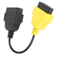 Miniatyrbillede 6 af 8: OBD2 Diagnostisk Kabel Stik Scan Værktøj Adapter Erstatning for Fiat ECU Scanner