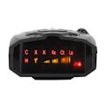 Miniatyrbillede 3 af 7: 16 frekvensbånd 360 graders V7 GPS bilhastighed Sikkerhed Voice Alert Laser Radar Detektor (Sort)