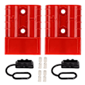 Miniatyrbild 1 av 8: 2 Set Batteri Snabbkontakt Koppla Från Plugg 50A 600V Kabelhärva Plugg Kit för Elfordon