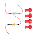 Miniatyrbillede 6 af 8: 2 stk. LED Decoder 10W 39Ω Belastningsmodstand Canbus Fejlfri Annullerer til Forlygte Kørelys