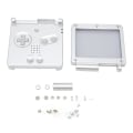 Miniatyrbillede 5 af 8: Game Console Shell til GBA SP Udskiftning af fulddele, hus Shell Case med knapper til Gameboy Advance SP Silver