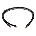 Miniatyrbild 1 av 8: Mini SAS-kabel 24 Gbps snabb överföring SATA/ATA-gränssnitt 0,5 m längd SFF8654 8I till 2xSFF8654 4I-kabel
