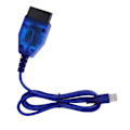 Miniatyrbillede 3 af 8: Bil Diagnostisk Testledning til KKL USB Scanner Kabel Passer til Fiat