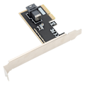 Pikkukuva 2 / 8: PCIE X4 - U.2 -sovitinkortti SFF-8643 Mini SAS HD 36-nastainen naaras PCIE -sovitinkortti perinteiselle pöytätietokoneelle