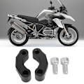 Miniatyrbillede 8 af 8: 2 stk. Motorcykel Bakspejl Forlængerbeslag Adapter Passer til R 1200GS LC 2013-2018 Sort