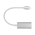 Pikkukuva 2 / 8: USB C - RJ45 Ethernet -sovitin Nopea Yhteys Ajurivapaa Hopea Type C - RJ45 Gigabit Ethernet -portti Kotiin ja Toimistoon