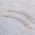Miniatyrbillede 5 af 8: 2 stk. Dækventilstamme Forlængeradapter Rustfrit Stål Flettet Bil Universal 250mm
