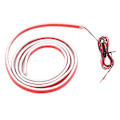 Miniatyrbilde 5 av 8: 1,8 m Bilhettelysstripe 12V 5W Høy Lysstyrke Universal Vanntett Eksteriørlysstripe for Frontpanser