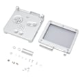 Miniatyrbilde 4 av 8: Spillkonsoll Shell for GBA SP Erstatningshele deler Hus Shell Case med knapper for Gameboy Advance SP Silver