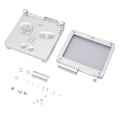 Miniatyrbillede 4 af 8: Game Console Shell til GBA SP Udskiftning af fulddele, hus Shell Case med knapper til Gameboy Advance SP Silver