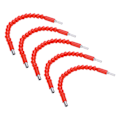 Miniatyrbilde 8 av 8: 5PCS/Set Fleksibel Drill Bit Extension Fleksibel Aksel 295mm/11.6in Lang Universal for Elektriske Boremaskiner