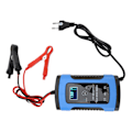 Miniatyrbillede 5 af 8: Intelligent 12V/6A motorcykelbatterilader - digitalt display, reparationsværktøj [EU-stik]