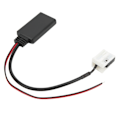 Miniatyrbillede 2 af 8: Bluetooth 5.0 AUX indgang Kabel Bil Stereo Audio Adapter Erstatning for RCD310 RCD510 RNS510 Uden Mikrofon