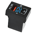 Miniatyrbillede 8 af 8: Biloplader Socket QC 3.0 Hurtig Opladning 12‑24V Spændingsdisplay til Biler Motorcykler Autocampere