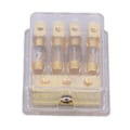 Miniatyrbillede 8 af 8: Strømfordelingsblok Bil Audio Splitter 1 Ind 4 Ud Jordfordeler Sikringsholder 60A