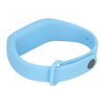 Miniatyrbillede 5 af 8: Silikone Urrem Udskiftningsrem Justerbar Urarmbånd til Garmin Vivofit3 Blå