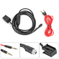 Miniatyrbilde 4 av 8: Bil AUX Inngang Adapter Kabel for Z4 E85 X3 E83 X5 E53 E39 E60 E61 E63 E64 Hunn 3.5mm Jack