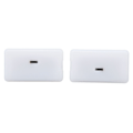 Miniatyrbilde 1 av 8: 2 stk. LED-lys for bilinteriør 12V 3 farger Lys Erstatning for Tesla Model 3 Model Y Model S Model X