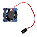 Pikkukuva 3 / 8: Moottorin jäähdytyspuhaltimen 30x30mm alumiiniseos nopea jäähdytys kevyt RC-auton ESC-jäähdytyspuhaltimen 1/10 1/12 1/8 RC-autolle tummansininen