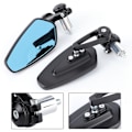 Miniatyrbillede 8 af 8: Universal Motorcykel Bakspiegel - 2 stk. 7/8in Anti-Glare Styrende, 180 grader justerbar