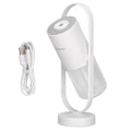 Pikkukuva 1 / 8: 360° Kääntyvät Ilmankostuttimet 3.5W USB Hiljainen Värikäs Yövalo 40ML/H Sumutusmäärä 200ml Tilavuus Projektio Ilmankostutin