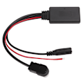 Miniatyrbillede 6 af 8: Trådløs Bluetooth AUX Audio Kabel Adapter med Mikrofon til Alpine AI Net Bil Stereo
