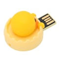 Miniatyrbilde 6 av 8: U DISK USB2.0 Grensesnitt Gul And Tegneseriestil Bærbar Elektronisk Lagringsmedium Minnebrikke for Datamaskin (Gul And Sirkel 32GB)
