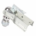 Miniatyrbillede 2 af 8: Anhængertræk Kugle Glat Blank Overflade Kompakt Struktur Rustfri Stærk Styrke med Præcis Gevind 1‑7/8in