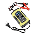 Miniatyrbilde 4 av 8: Universell 12V 6A digital bilbatterilader for motorsykkelkjøretøy