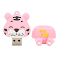 Miniatyrbillede 6 af 8: Flashdrev Tiger Udseende Ultra Stabil Teknologi Fleksibel Lim U Disk til Computer Bærbar Computer CarTiger Føder Kraft 128GB