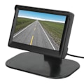 Miniatyrbillede 4 af 8: Foldbar HD IPS-skærm til bilbackupmonitor, universel tovejs videoindgang til lastbiler