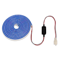 Miniatyrbilde 6 av 8: LED-lysstripe for bagasjerommet foran i bil, IP67, omgivende belysning, erstatning for Tesla Model 3 2018‑2020 DC12‑16V Blå