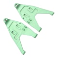 Miniatyrbild 3 av 8: 2 st Front Lower Suspension Arm Pull Rod Link CNC-bearbetade RC-uppgraderingsdelar för TRAXXAS UDR 1/7 RC-bil Grön